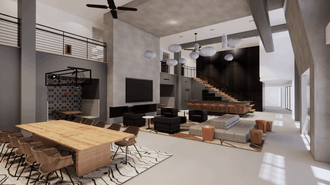 Great room of The Proof in Hyde Park