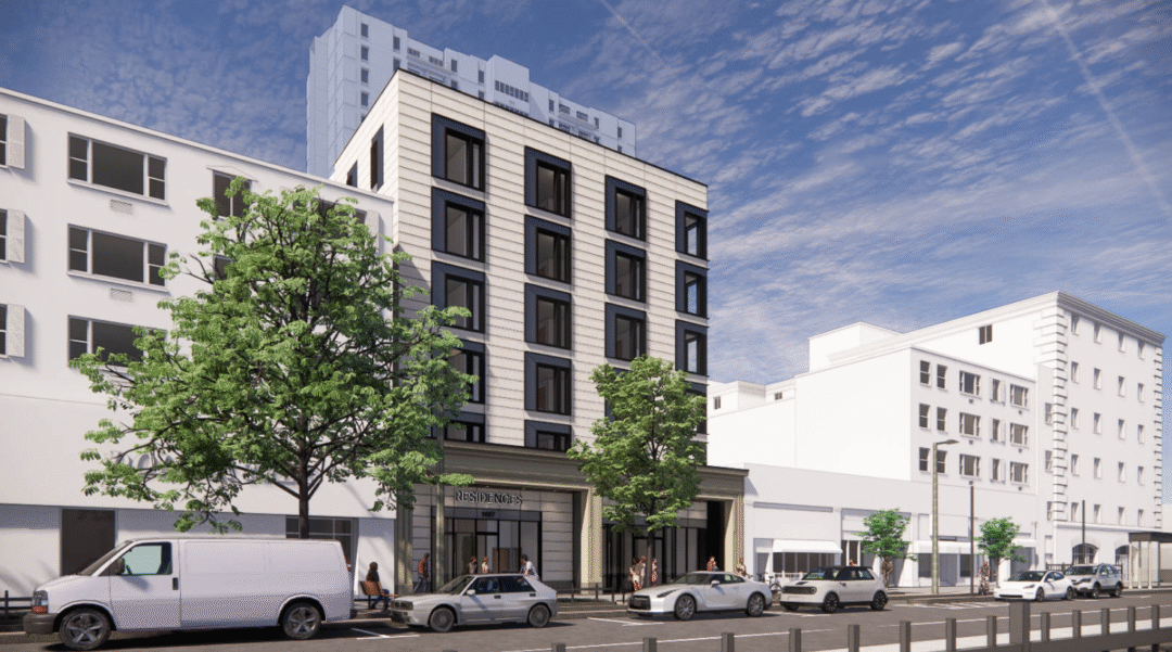 1035 Commonwealth - Exterior Rendering