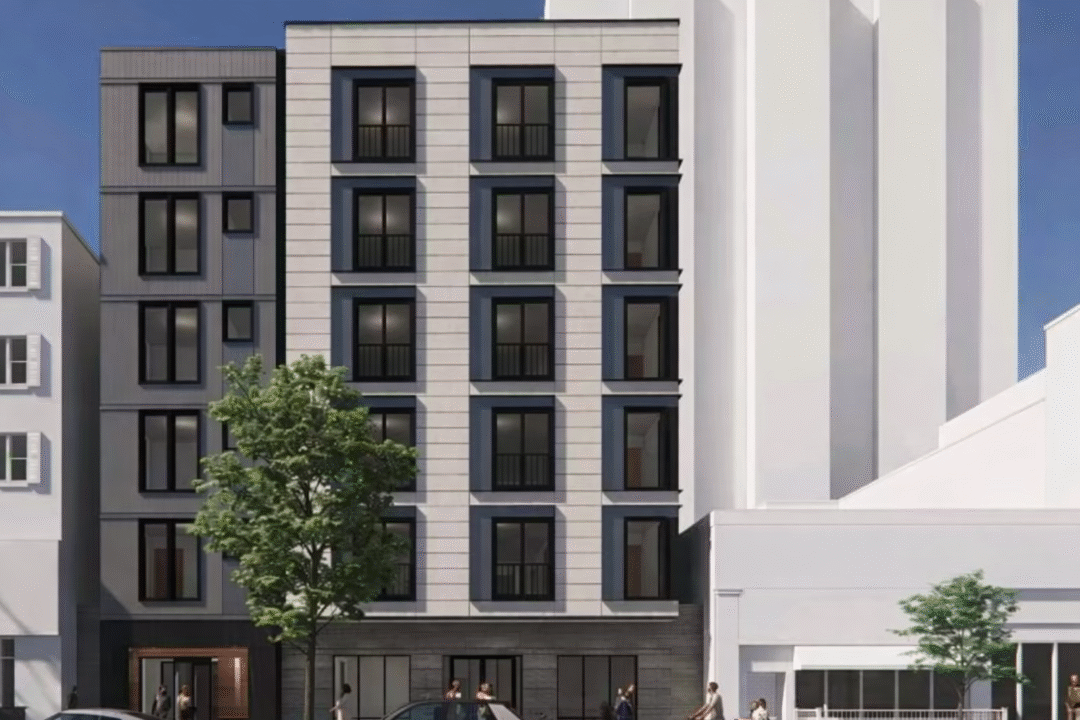 Street view rendering of 1035 Commonwealth in Allston