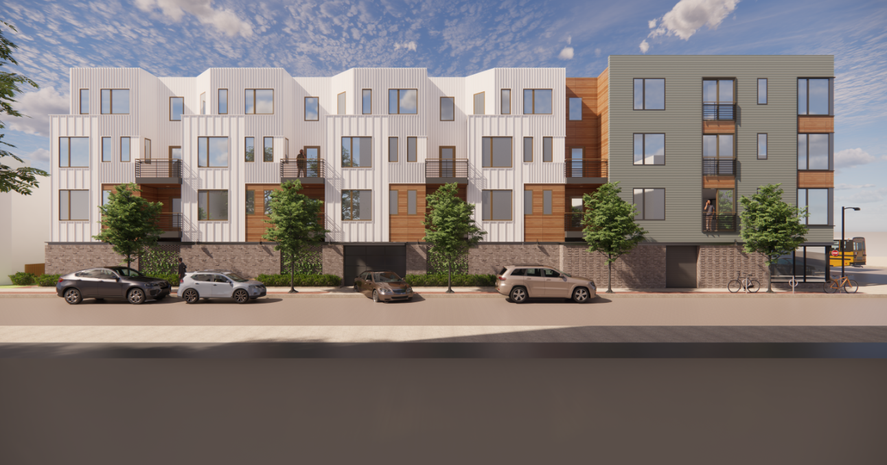 Exterior of 1305 Hyde Park in Hyde Park