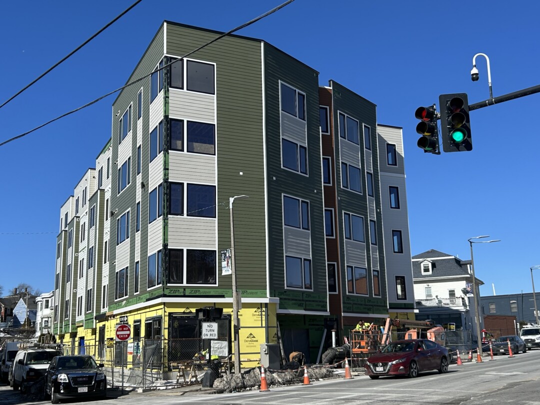 Construction of 1305 Hyde Park in Hyde Park