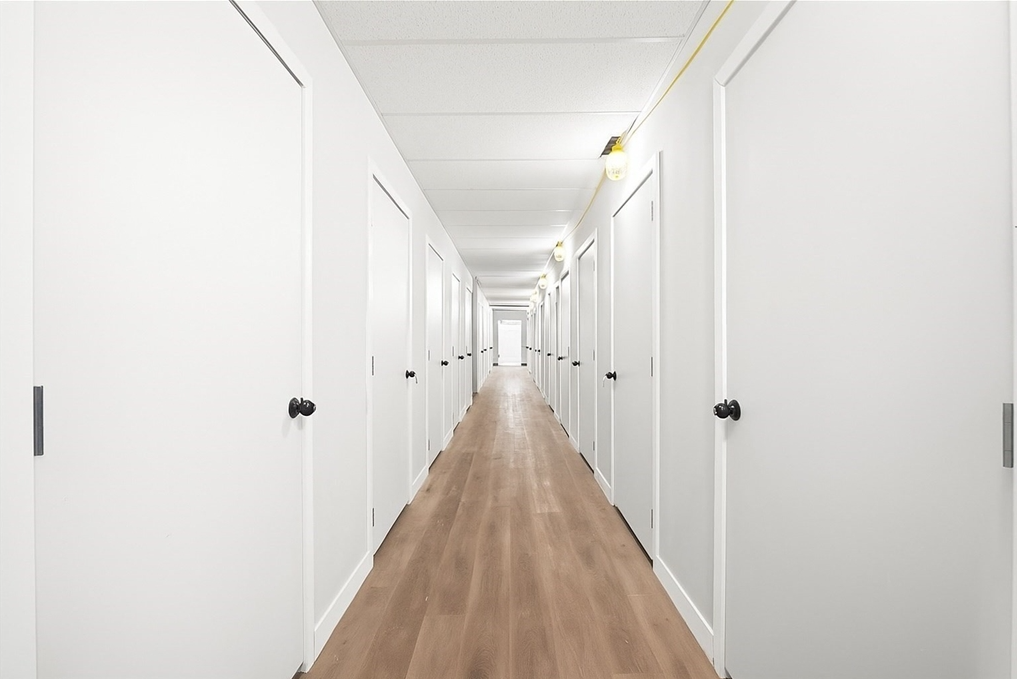 Hallway of 22 Waverly in Worcester