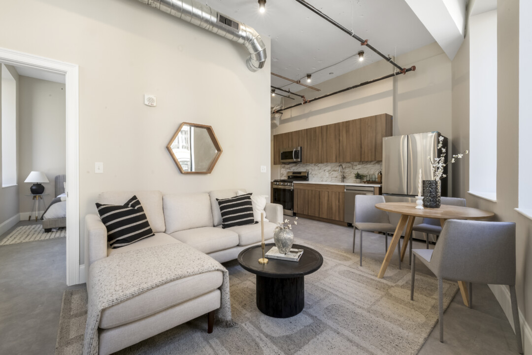 Living Room of 263 Summer in Seaport