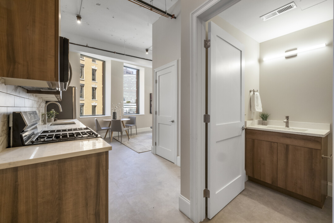 Open Floor Plan of 263 Summer in Seaport