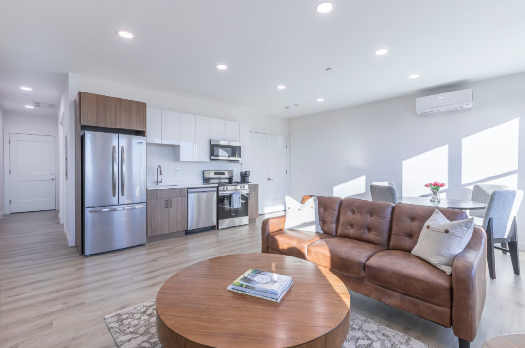 Open Floor Plan of Skyline Apartments in Everett