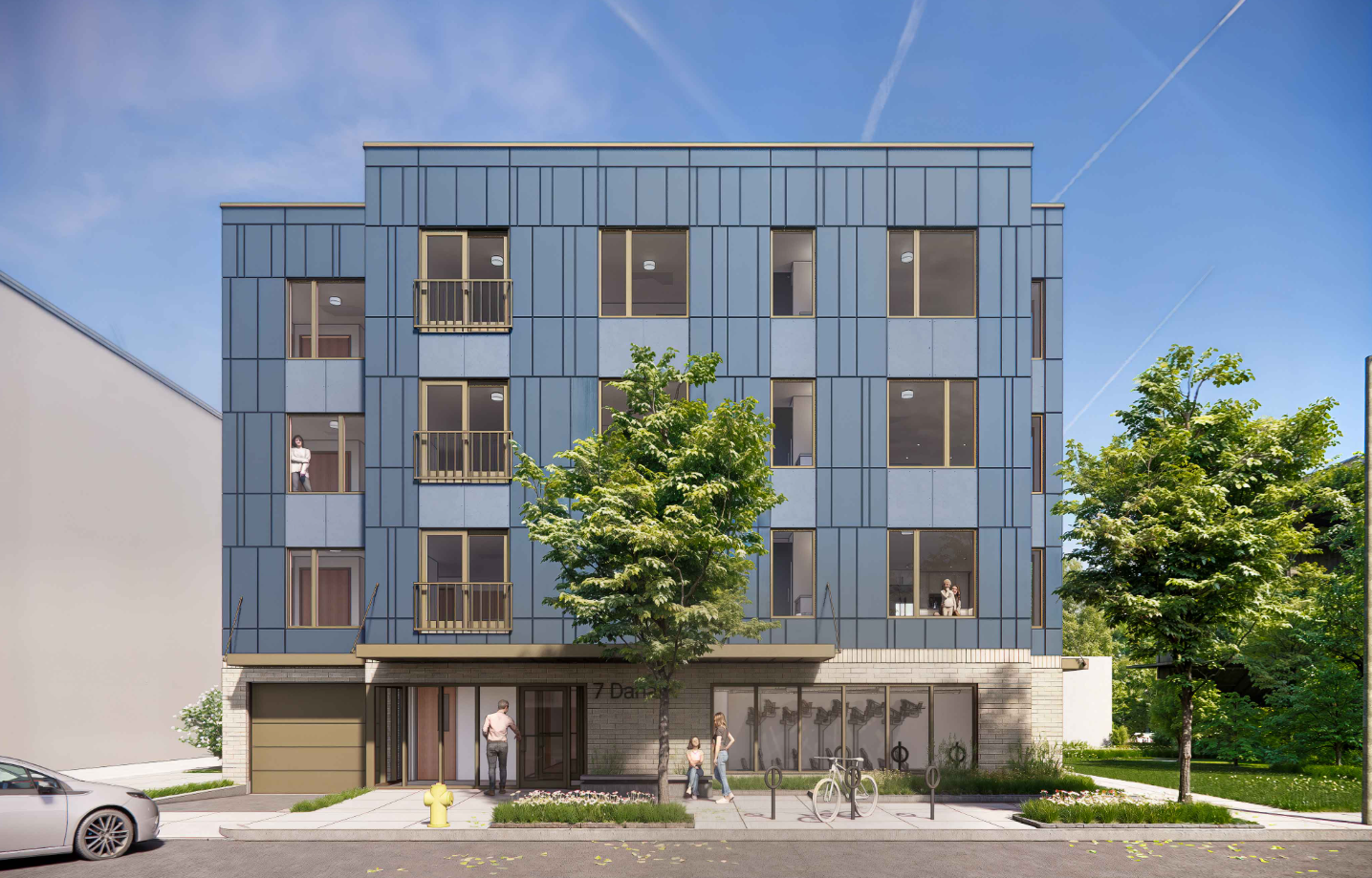 Exterior of 7 Dana in Hyde Park