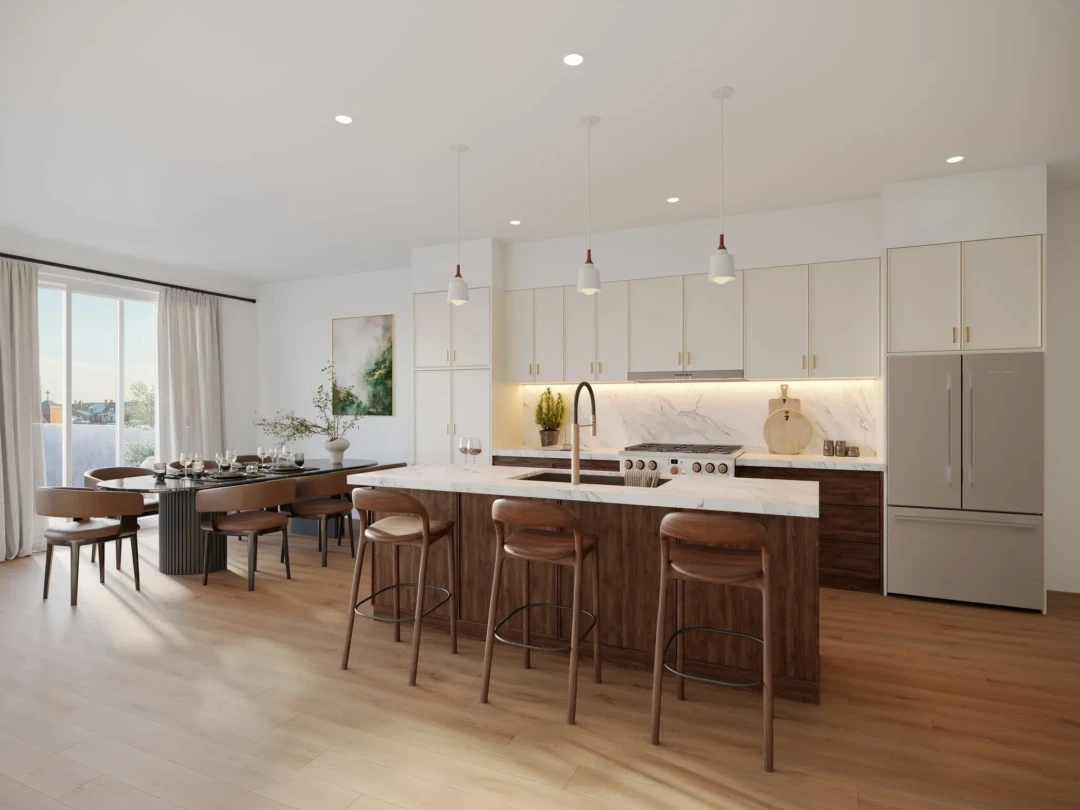 Kitchen of 246 Havre in East Boston